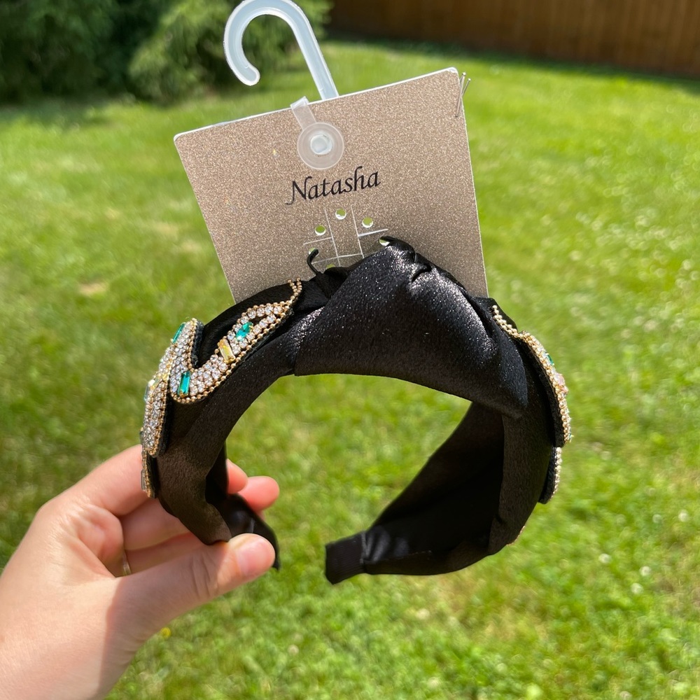 Gorgeous Headband with crystal snake.